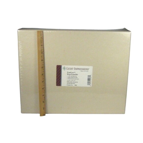 Light Impressions 11 3/4 x 15 x 3 inch Acid Free TrueCore Storage Boxe 7645 NEW - Picture 3 of 10